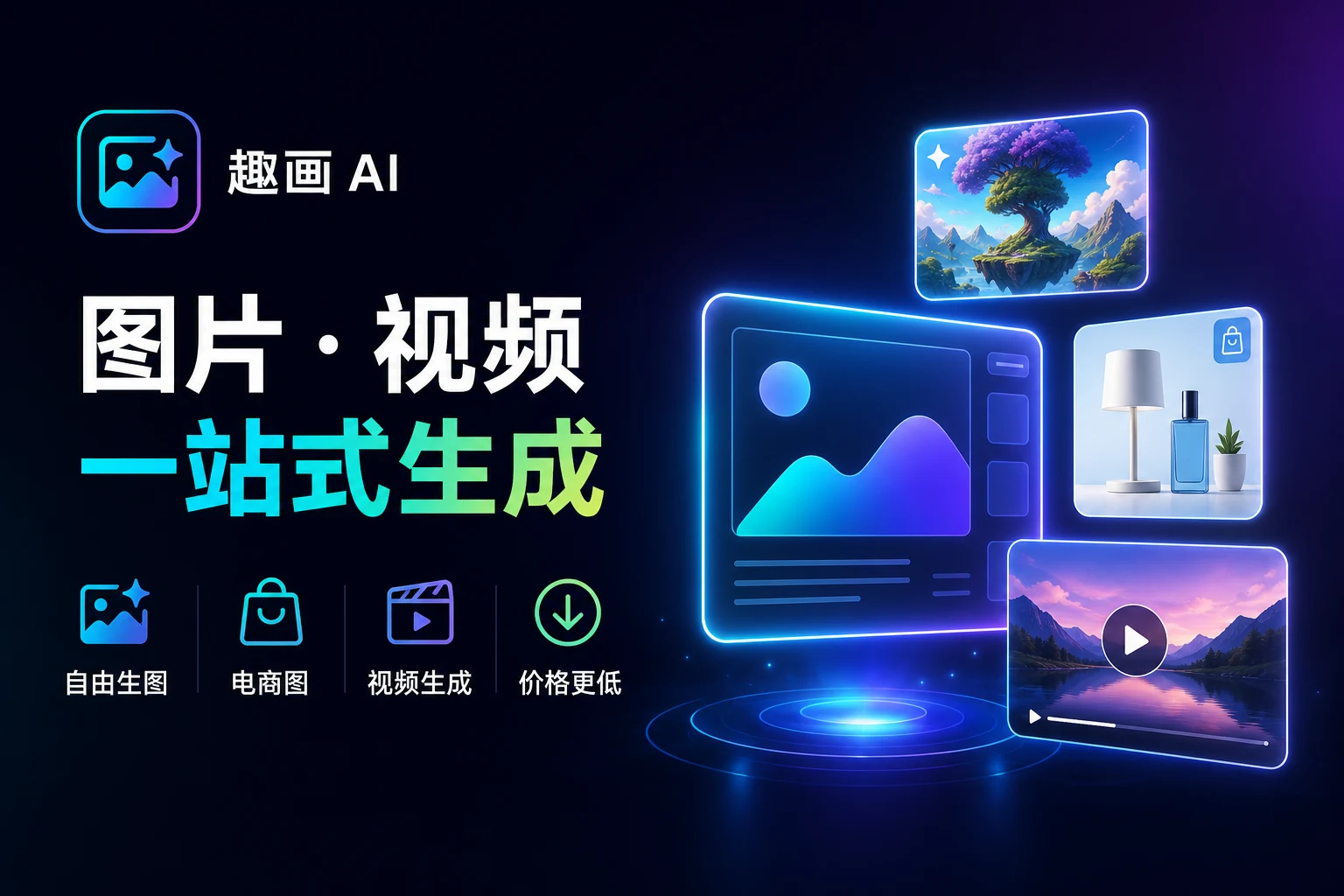 趣画AI 图片视频一站式生成